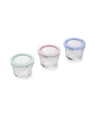 Zestaw słoiczków szklanych PESTO 3 x 120 ml