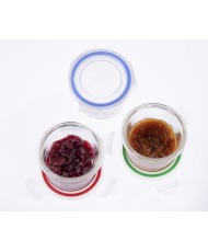 Zestaw słoiczków szklanych PESTO 3 x 120 ml