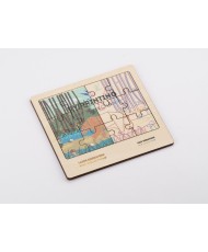 Puzzle drewniane WOODSY